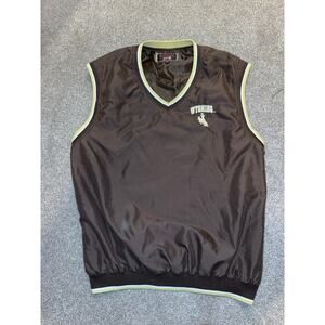 Wyoming Cowboys Colosseum Football Jacket Vest Brown Mens XL